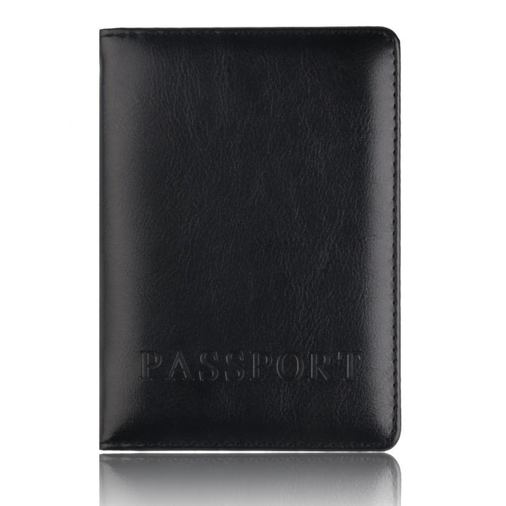 High-end leather passport holder and ticket holder book